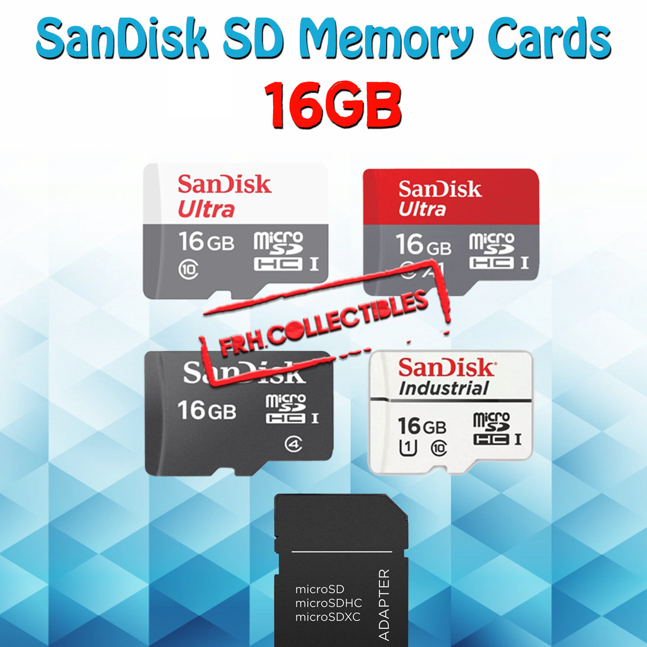 SanDisk Micro SD Card 16GB Extreme Pro Ultra Fast Memory lot Phone DashCam Drone