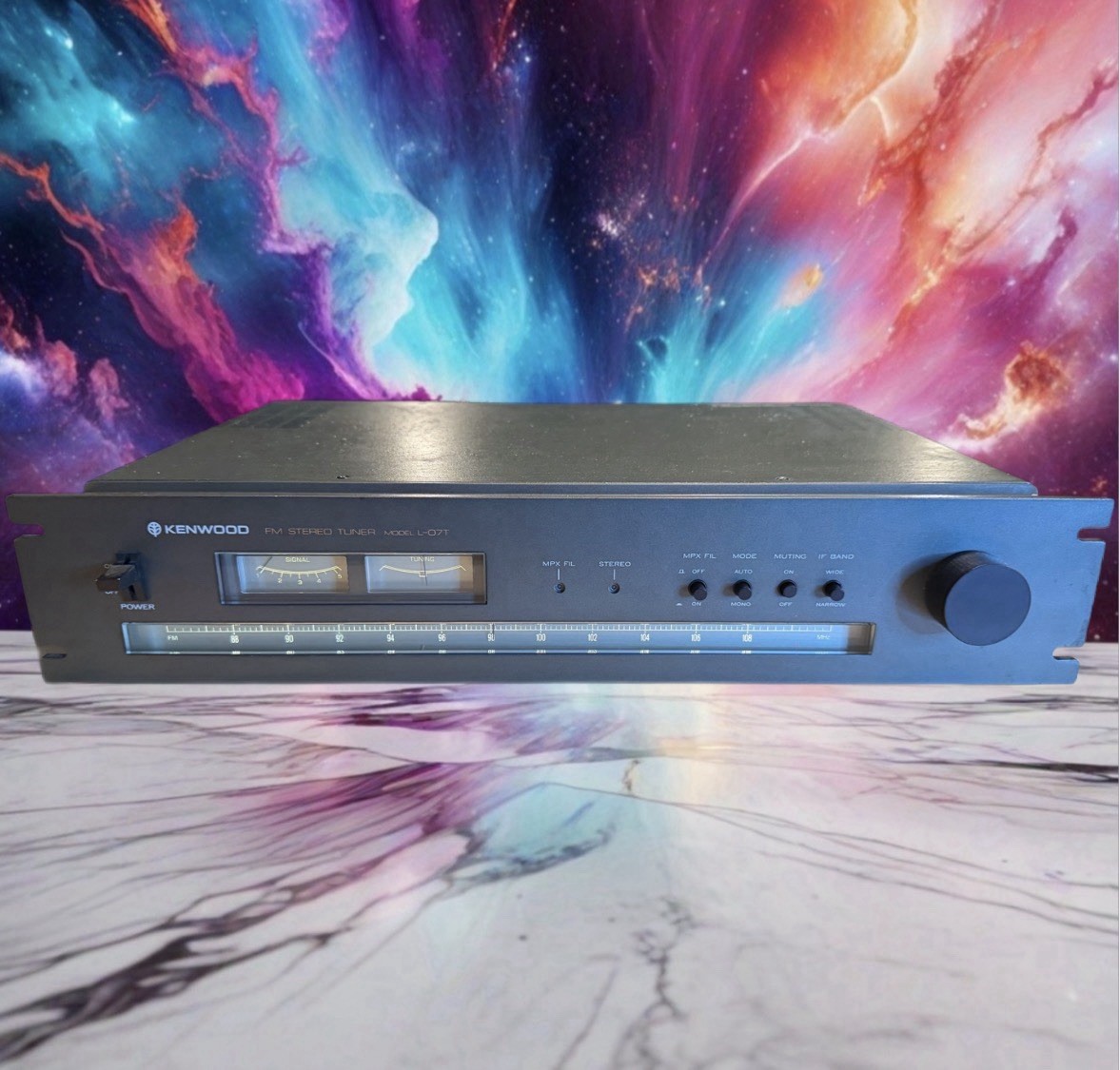 Kenwood L-07T Professional FM Stereo Tuner | Serviced Extremely Rare High End🎶