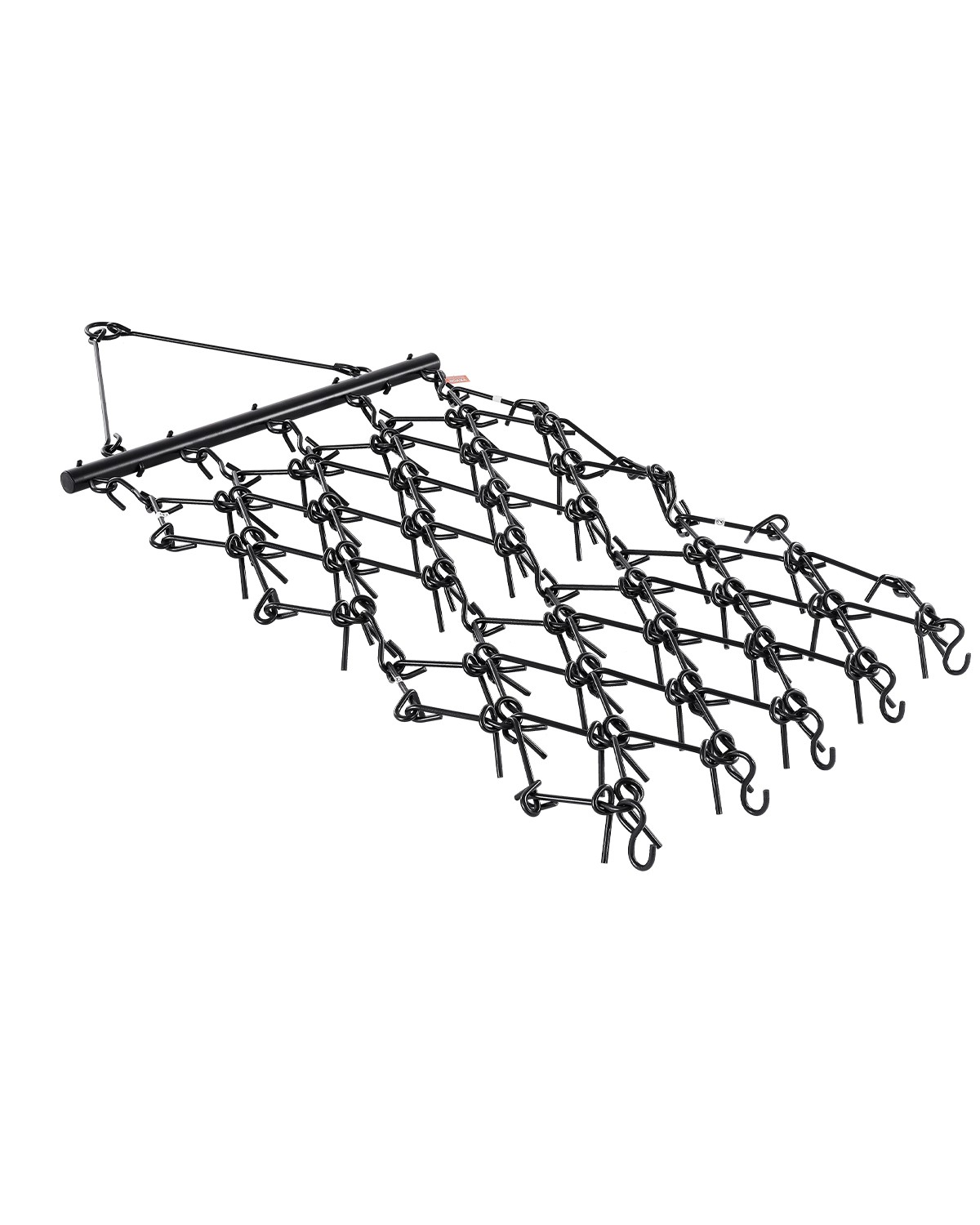 VEVOR Drag Harrow 4 x 4 ft Chain Harrow ATV Lawn Rake for Landscape Leveling