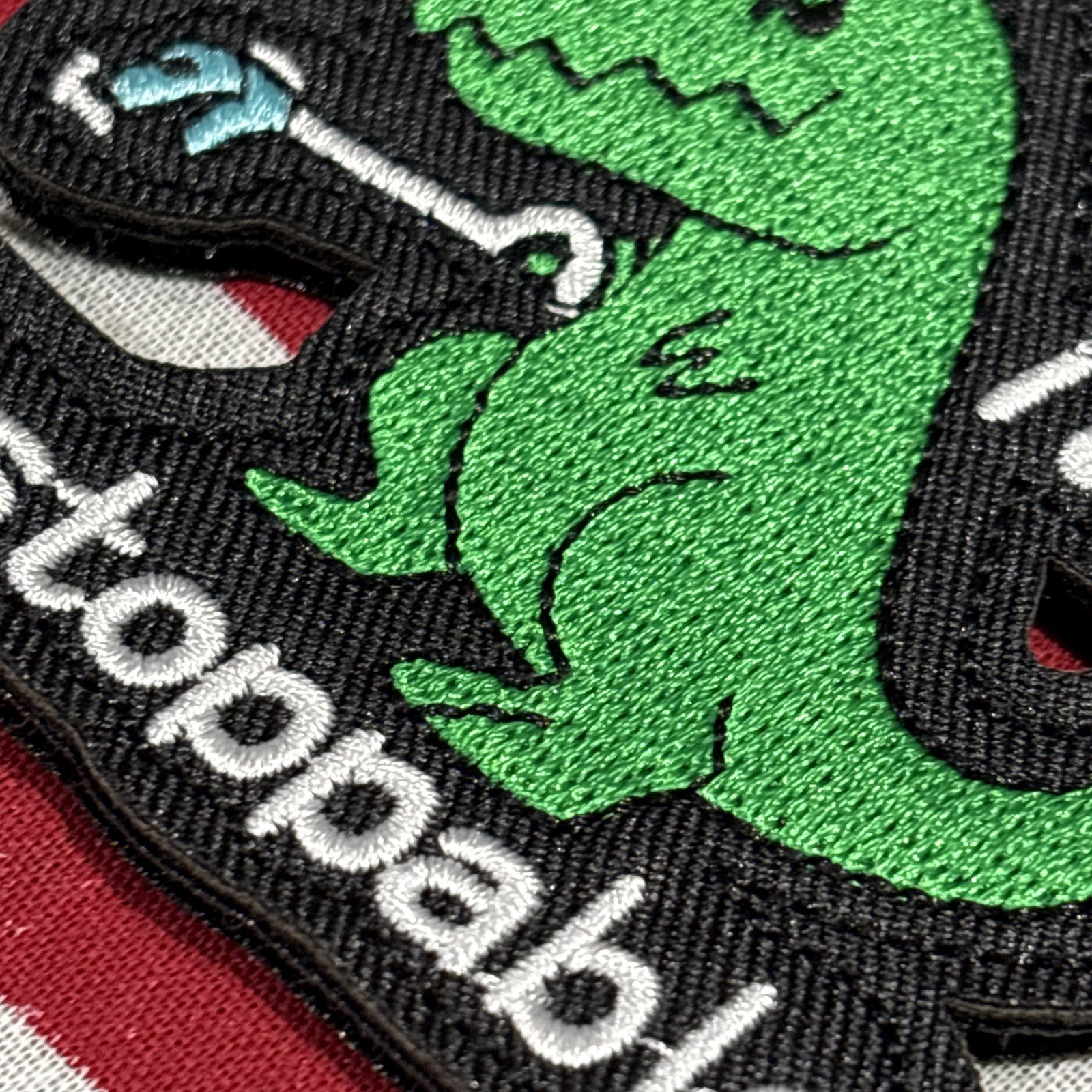 I Am Unstoppable Patch 3x2,5” Hook & loop High Quality Embroidery