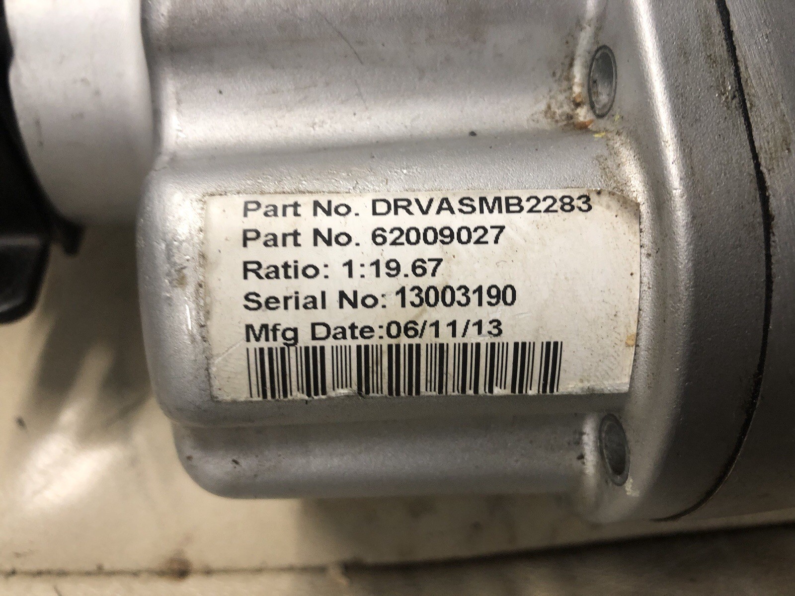 Transaxle Pride Mobility Maxima