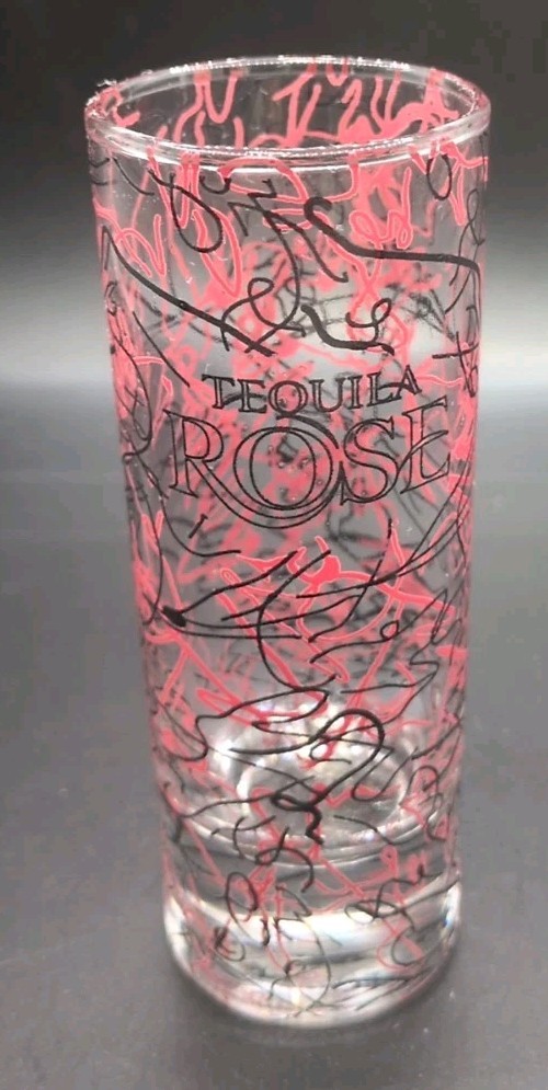 4" Tall Tequila Rose Tall Shot Glass B416