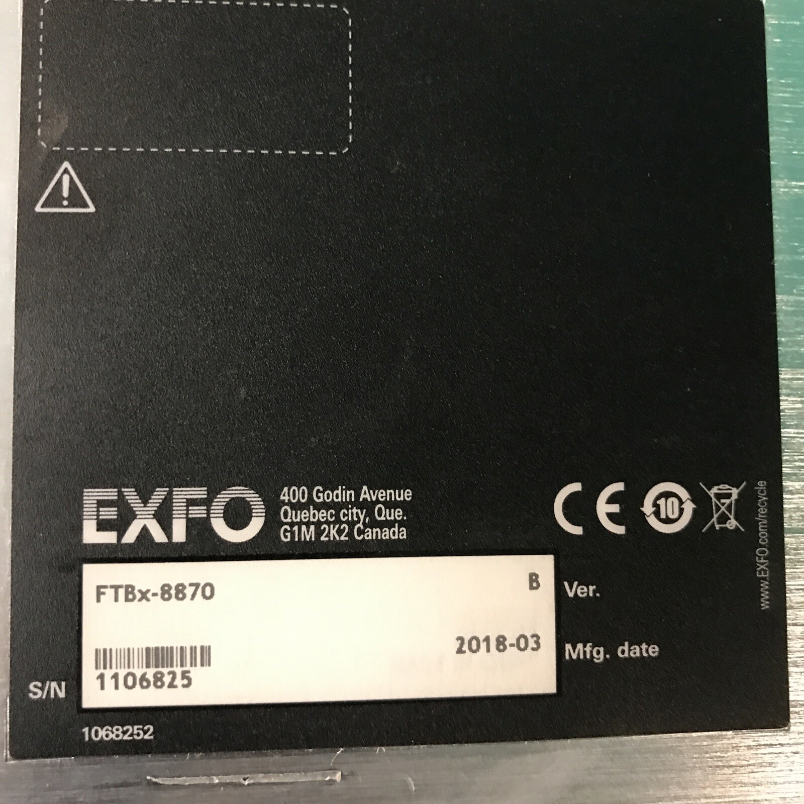 EXFO FTBx-8870 Power blazer 10G Multiservice Test Module