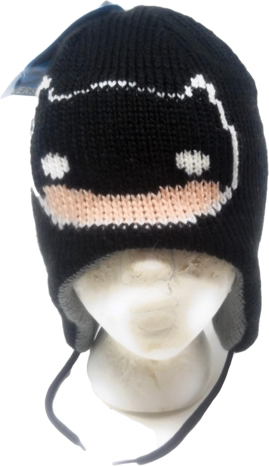 DC Comics Batman Kids Hat Reversible Lined Winter Beanie Hat for Boys