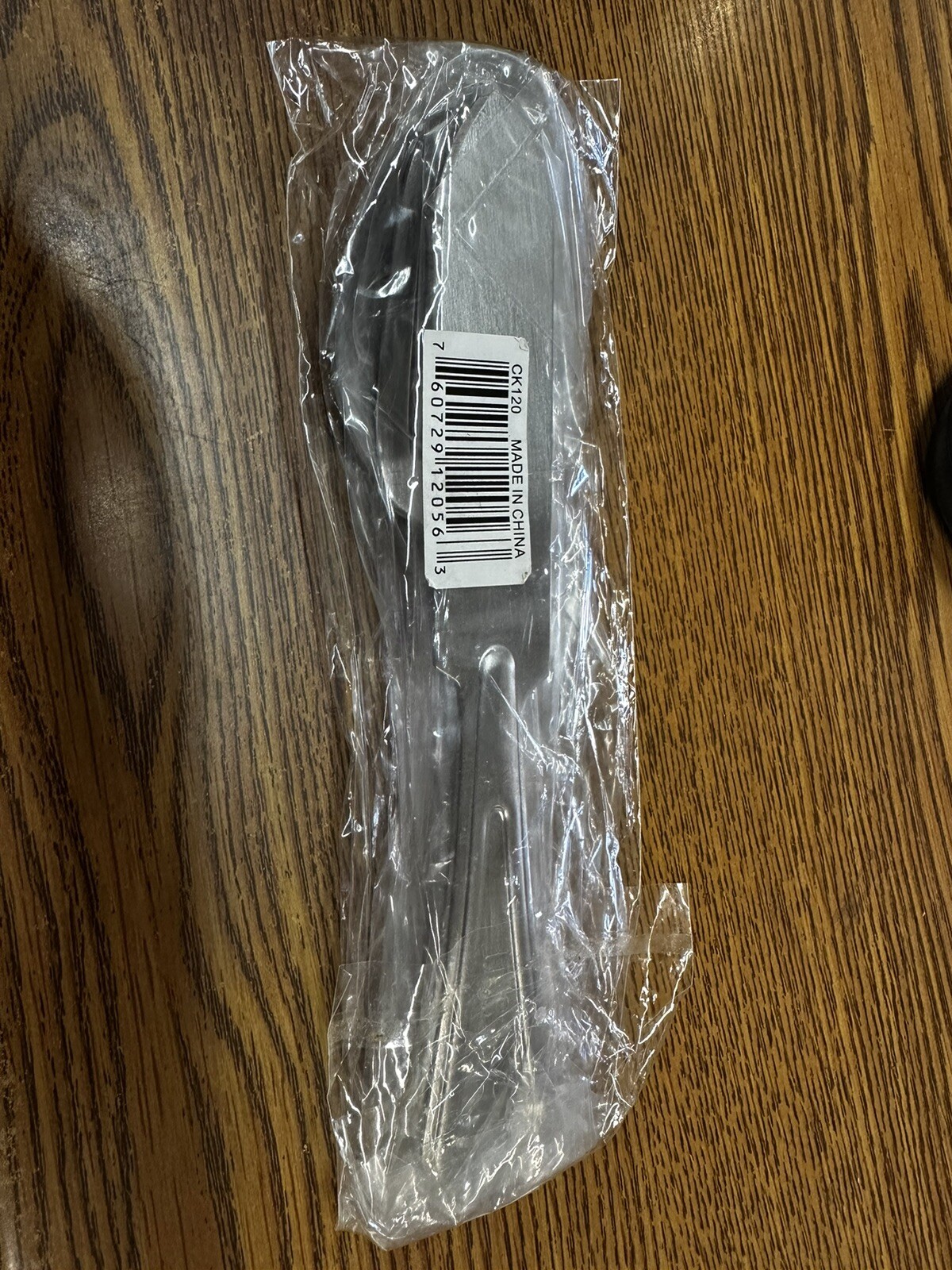 WWII Style Stainless Eating Utensils 3pc Set (CK120) 7.5" Size. Free Shipping.