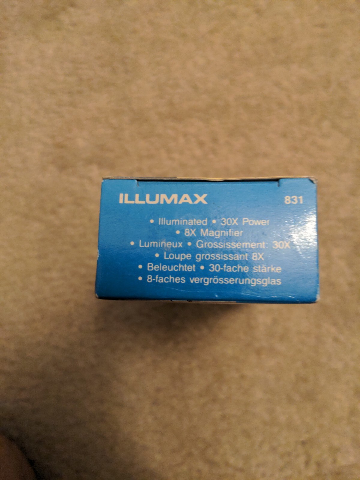 Illumax 30x Illuminated Microscope & 8x Magnifier w/Case