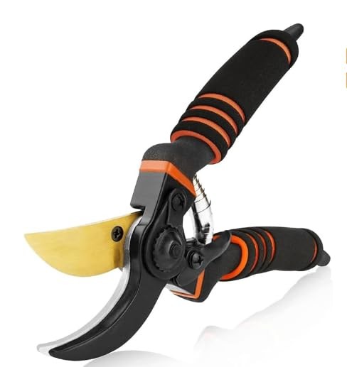 XSBAIHUO Garden Shears, Pruning Clippers, Professional Straight Blade Size01