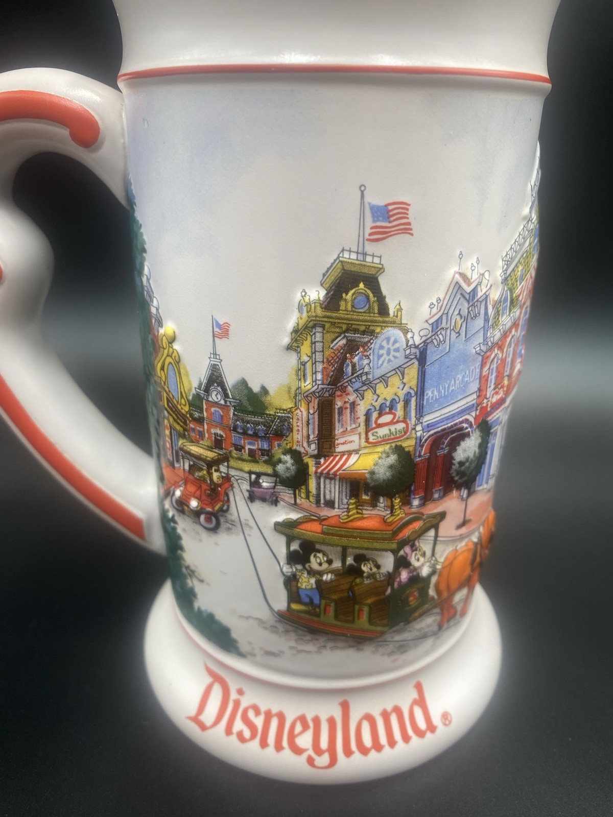 Disneyland Disney Ceramic 3D Beer Stein