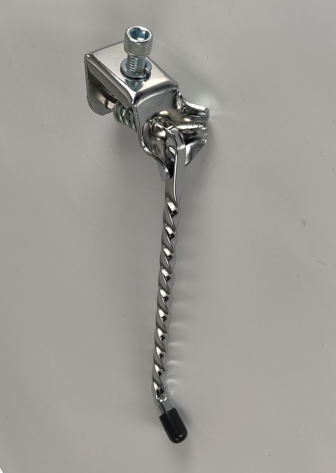 Square Twisted Bicycle Kickstand Center 8" Steel Chrome Cruiser Lowrider Bike