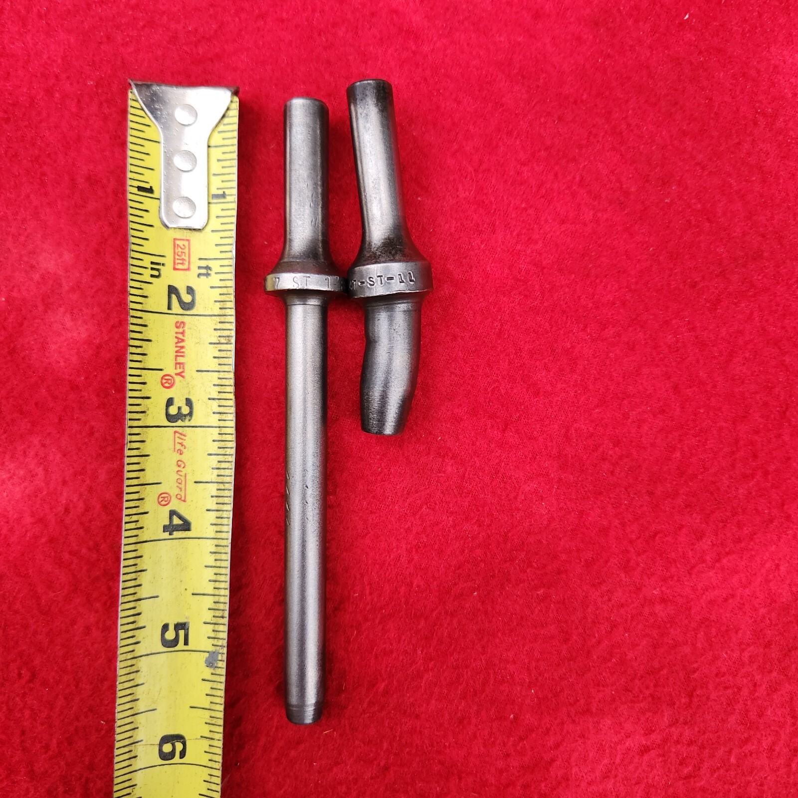 Lot of 2ea. Aircraft Rivet Sets L65-15370 & L65-15447 Aviation Tools used