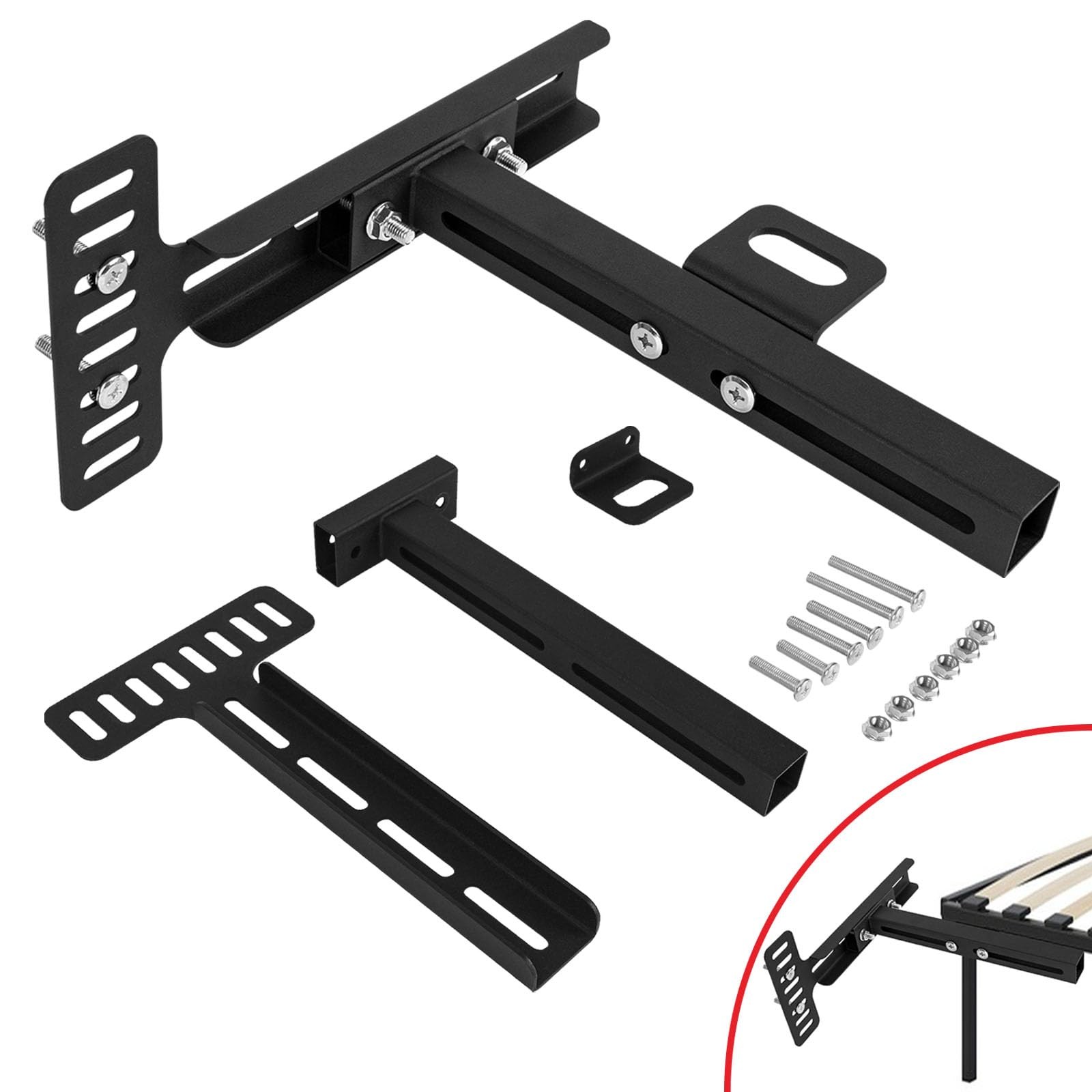 Headboard Kit for Adjustable Bed, Adjustable Headboard Brackets, Universal He.