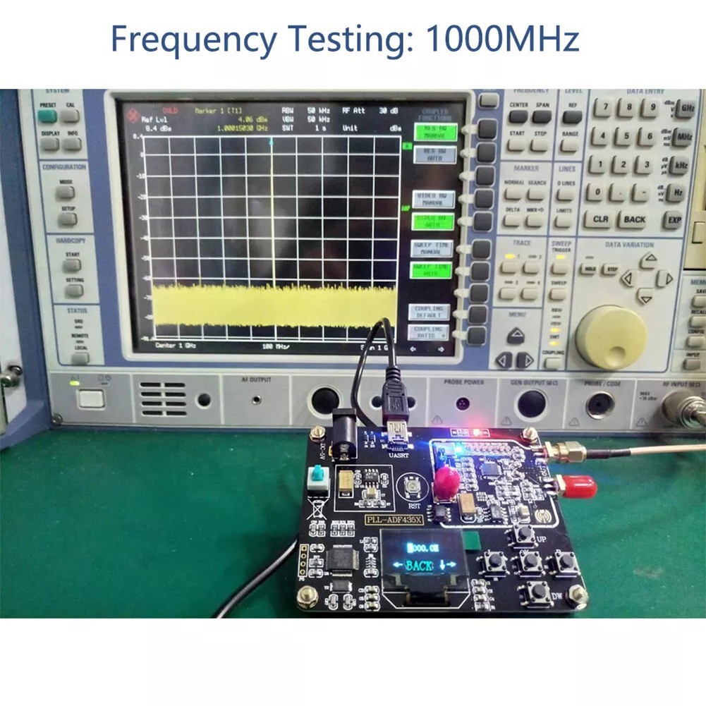 ADF4351 Sweep Frequency Generator Module with Wide Voltage Power Supply