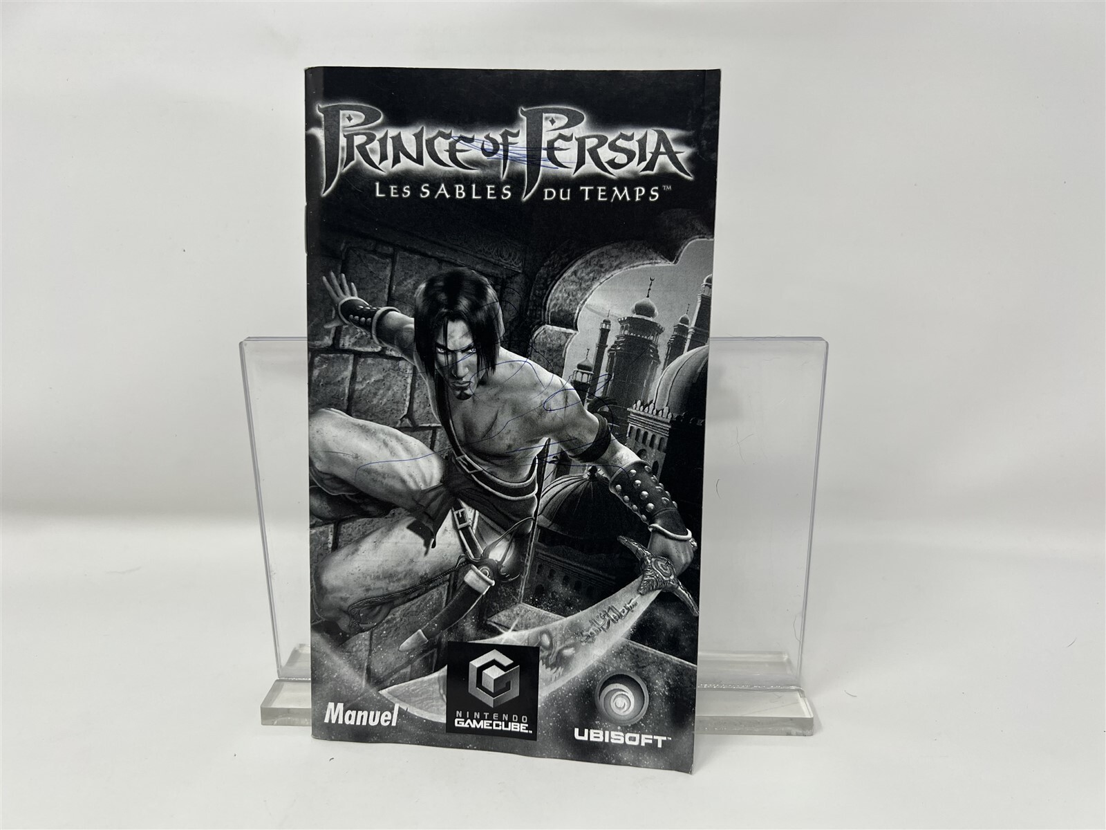 Prince of Persia: The Sands of Time Nintendo Gamebube GC French Canadian Manual