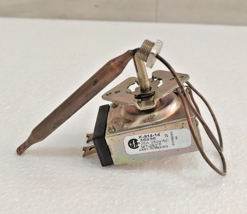*NEW NO BOX* THERMOSTAT K-914-14 For Wells Drawer Warmer