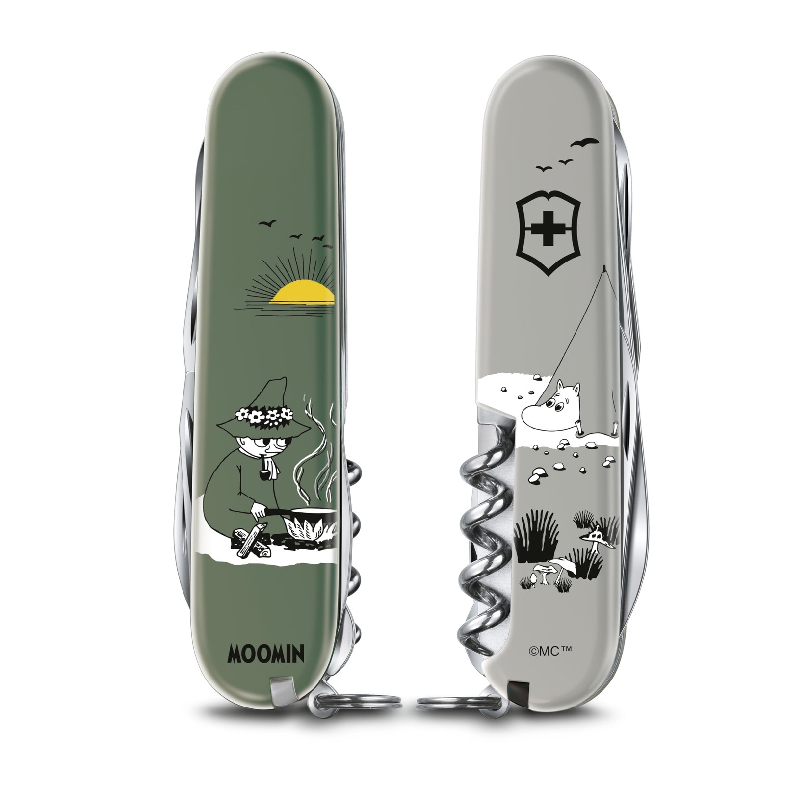 VICTORINOX Climber Moomin 1.3703.7-X13 Swiss Army Knife 14-Function Camp Edition
