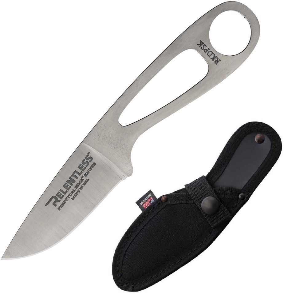 Relentless Knives Venator Fixed Knife 2⅞" Aerospace-Grade Titanium Construction