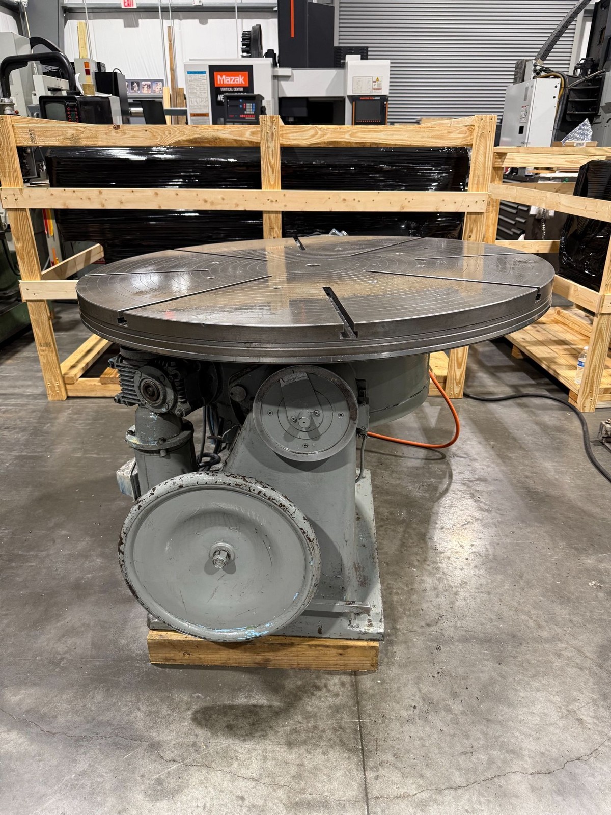 ROTAB 48” T-Slotted Powered Precision Rotary Table USA #8321