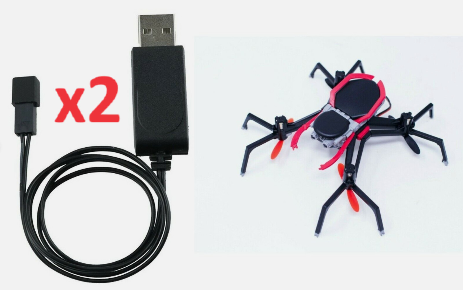 2pcs USB Charger for Sky Viper Spider Drone For you