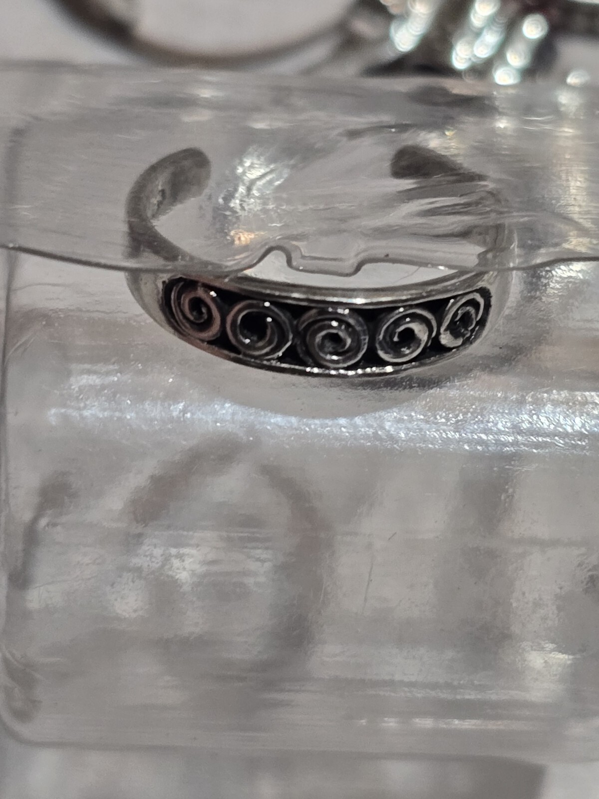 3 Sterling Silver Toe Ring Adjustable Size