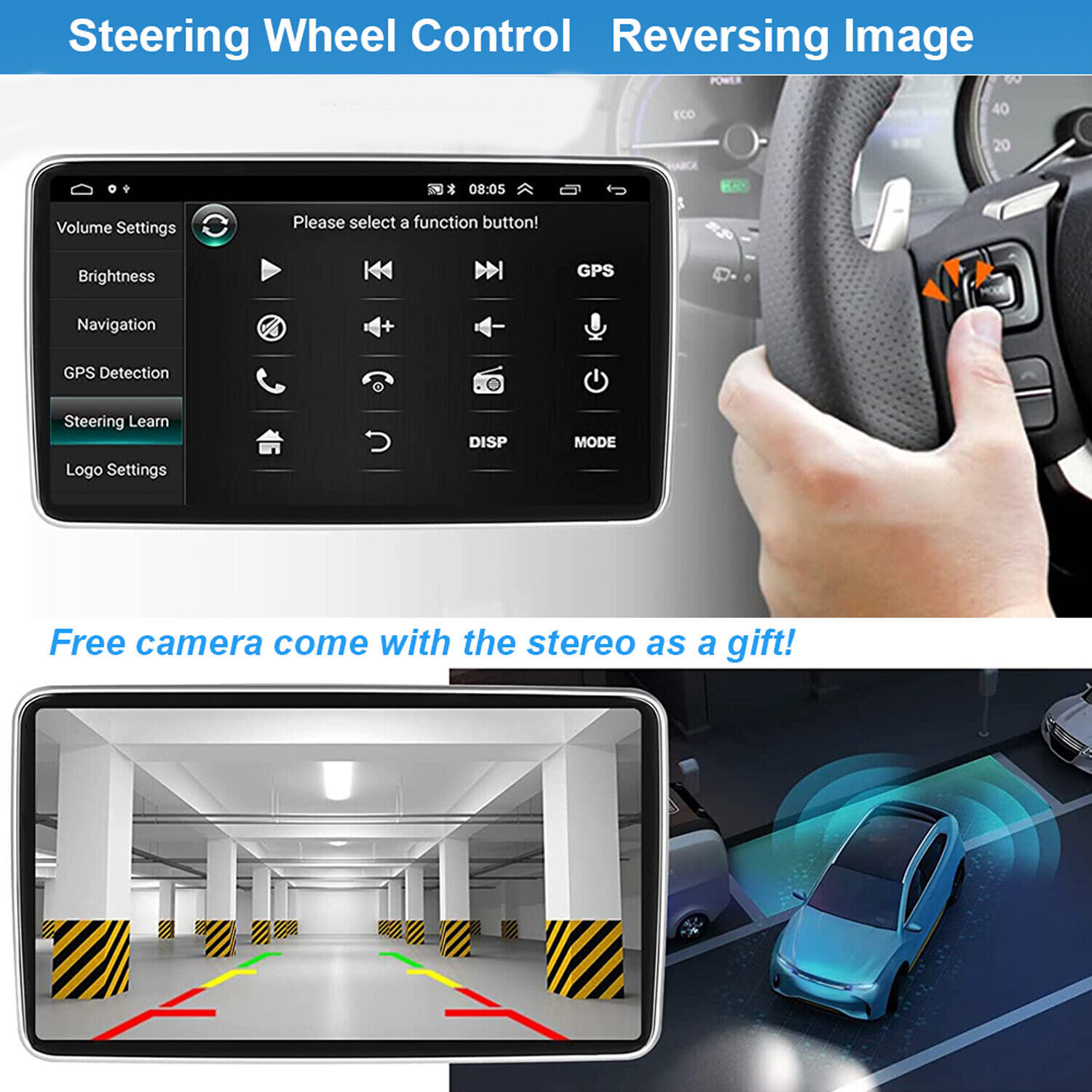 Android13 Car Stereo Radio GPS Navi Wifi FM RDS Wifi For 2015-2020 Jeep Renegade