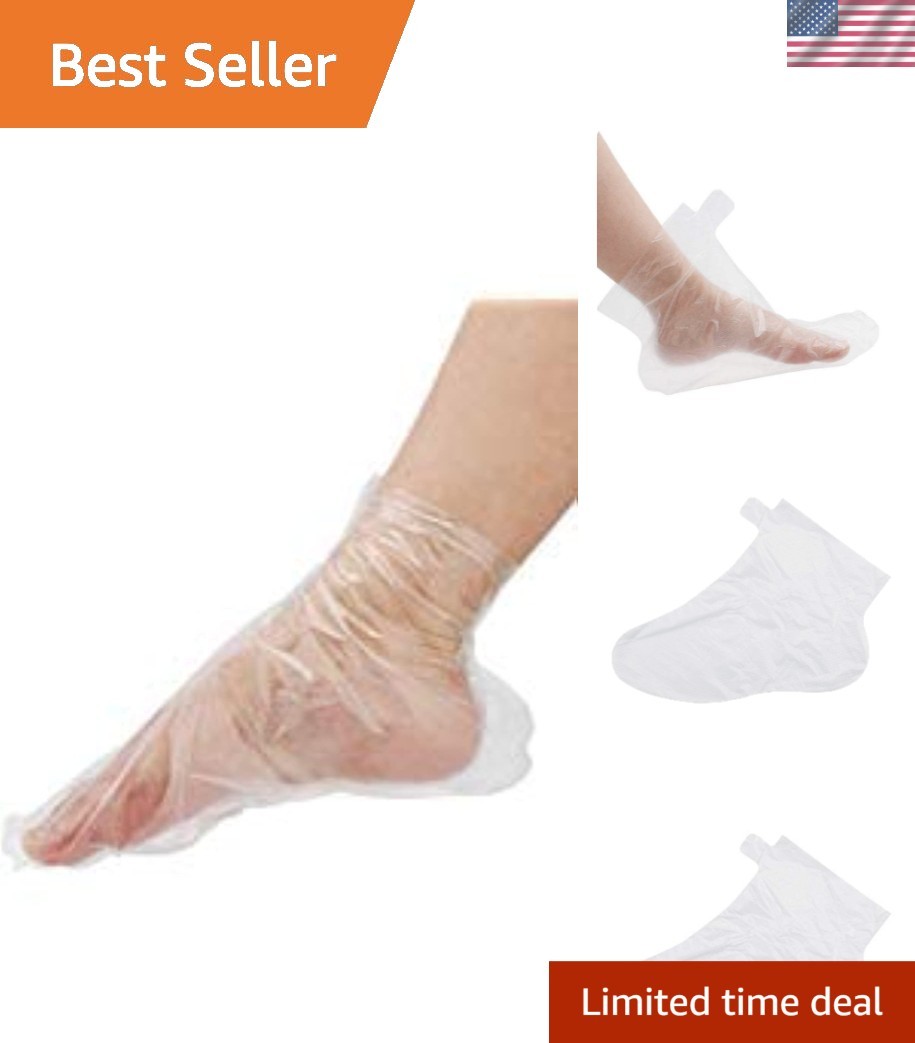 Luxe Paraffin Bath Liners - 200 Count Thermal Therapy Foot Socks for Spa Bliss