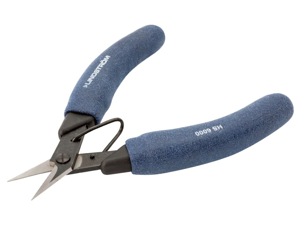Lindstrom HS6000 - Multipurpose Shear w/Non-Slip Grip & Serrated Jaw, Flush,