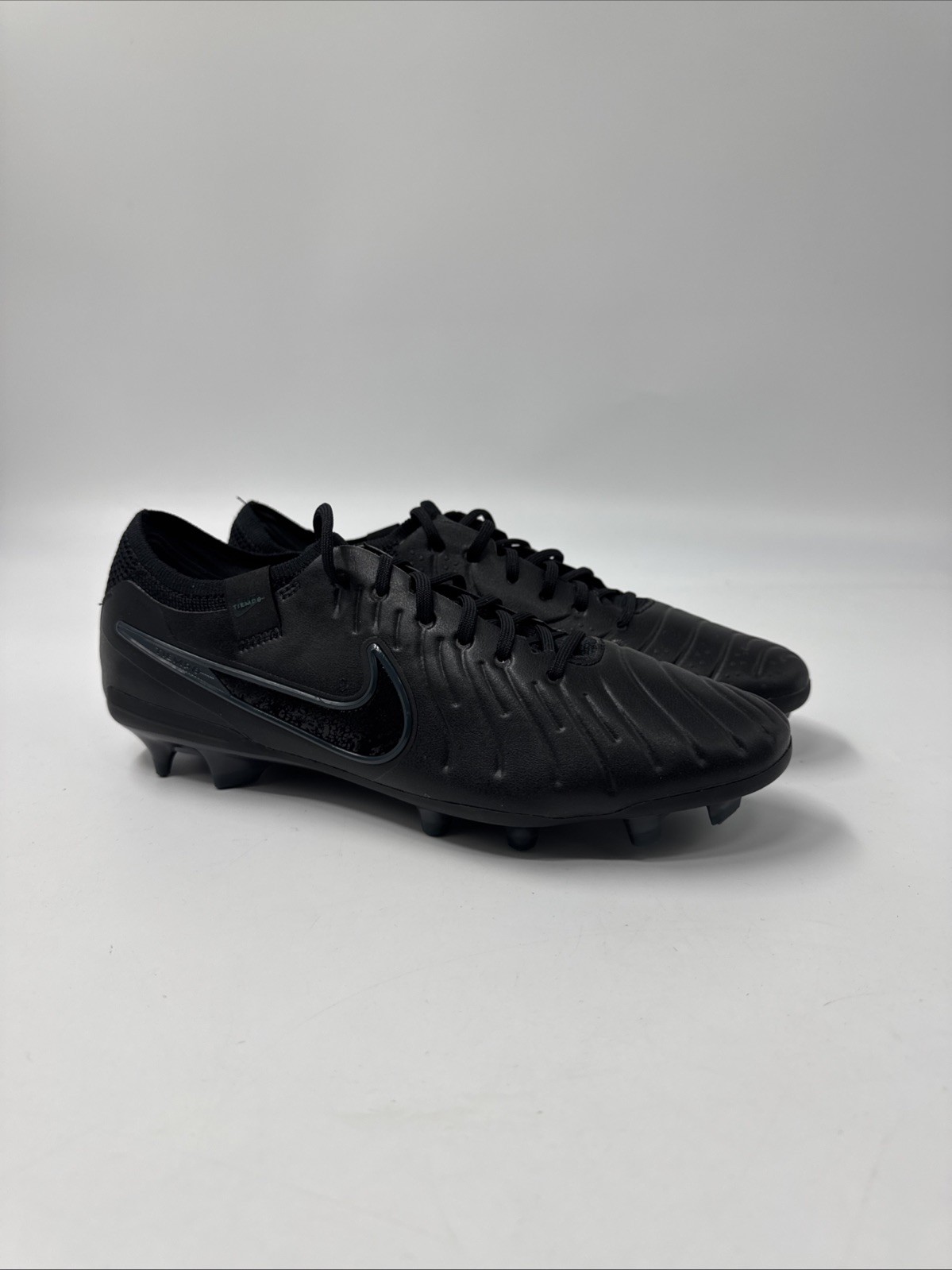 Nike Tiempo Legend 10 Elite FG 'Black Deep Jungle' DV4328-002 Men’s Size 6-11.5