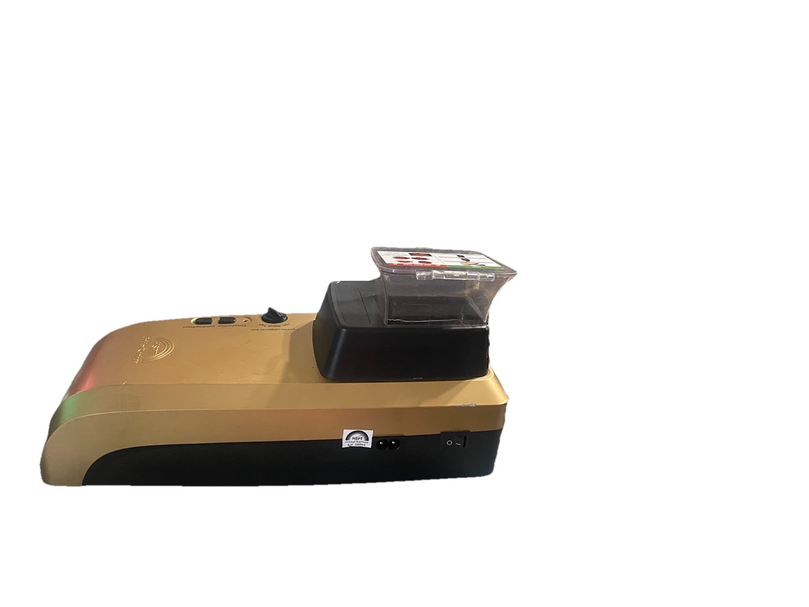HSPT Golden Rainbow Electric Cigarette rolling Machine - Missing Parts