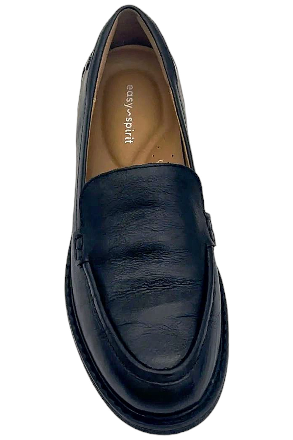Easy Spirit Women's Eflex Jaylin Loafer Black Leather