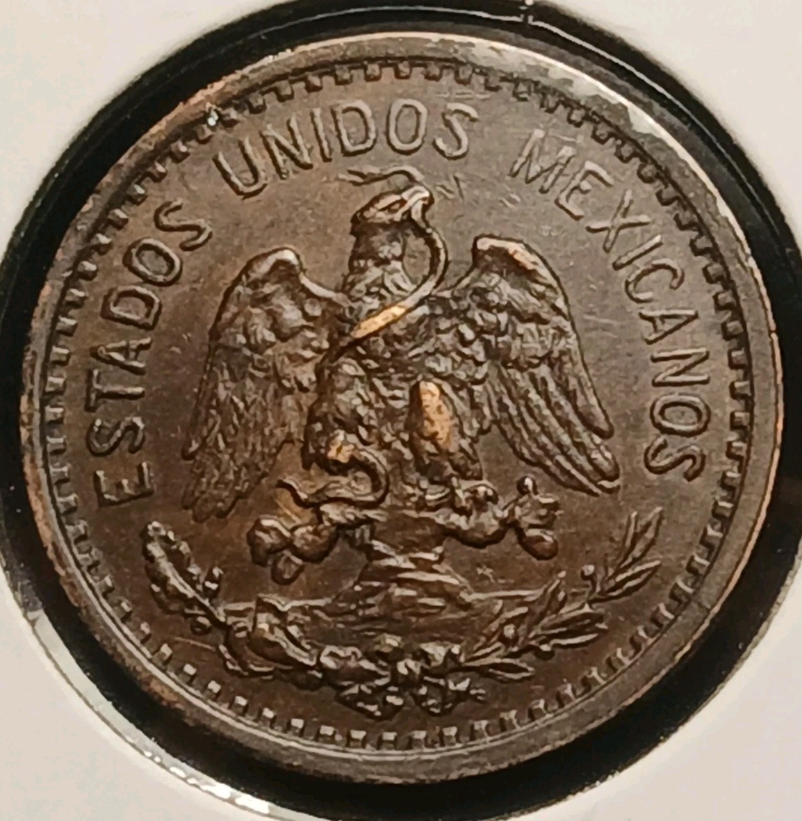 1906-Mo Mexico Centavo AU #2