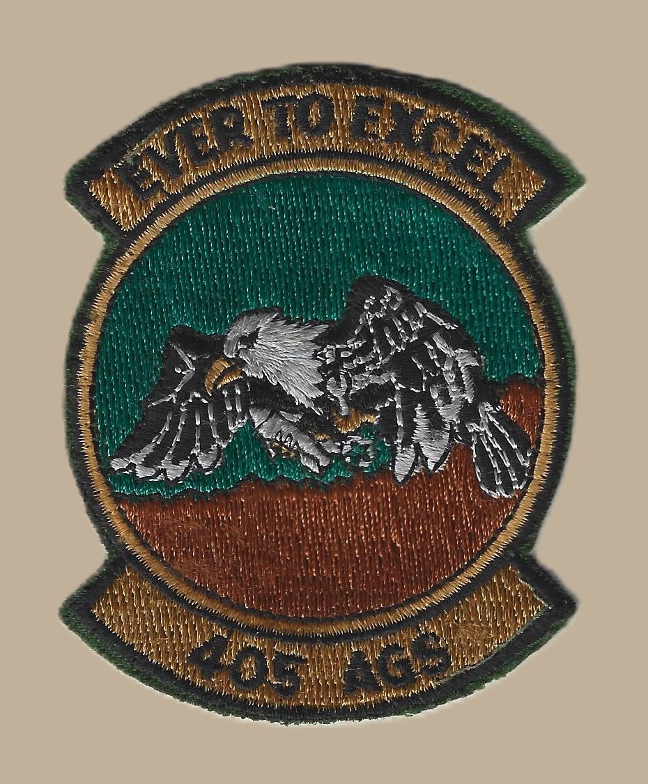 US Air Force 405th AGS Aircraft Generation Squadron Ever To Excel [AF-396]