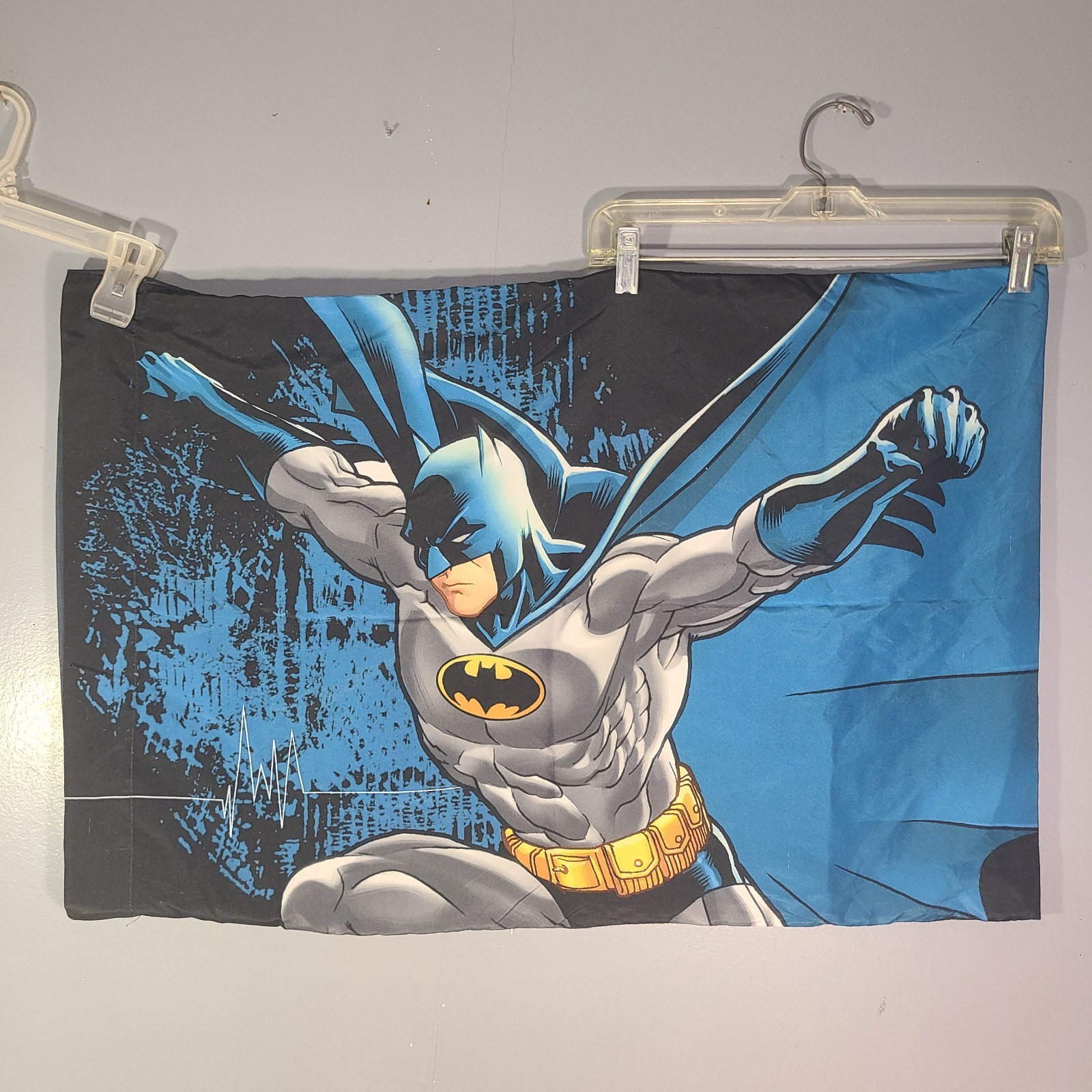 VTG Batman Two Sided Pillow Case Measures 30" x 20"