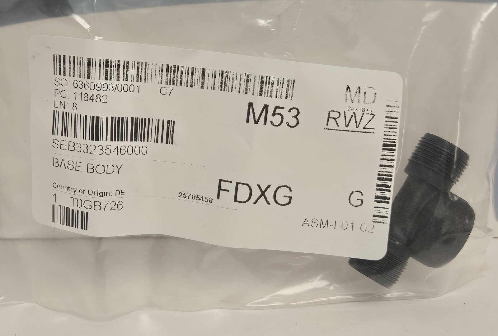 1 WMF 3323546000 Base Body Schaerer