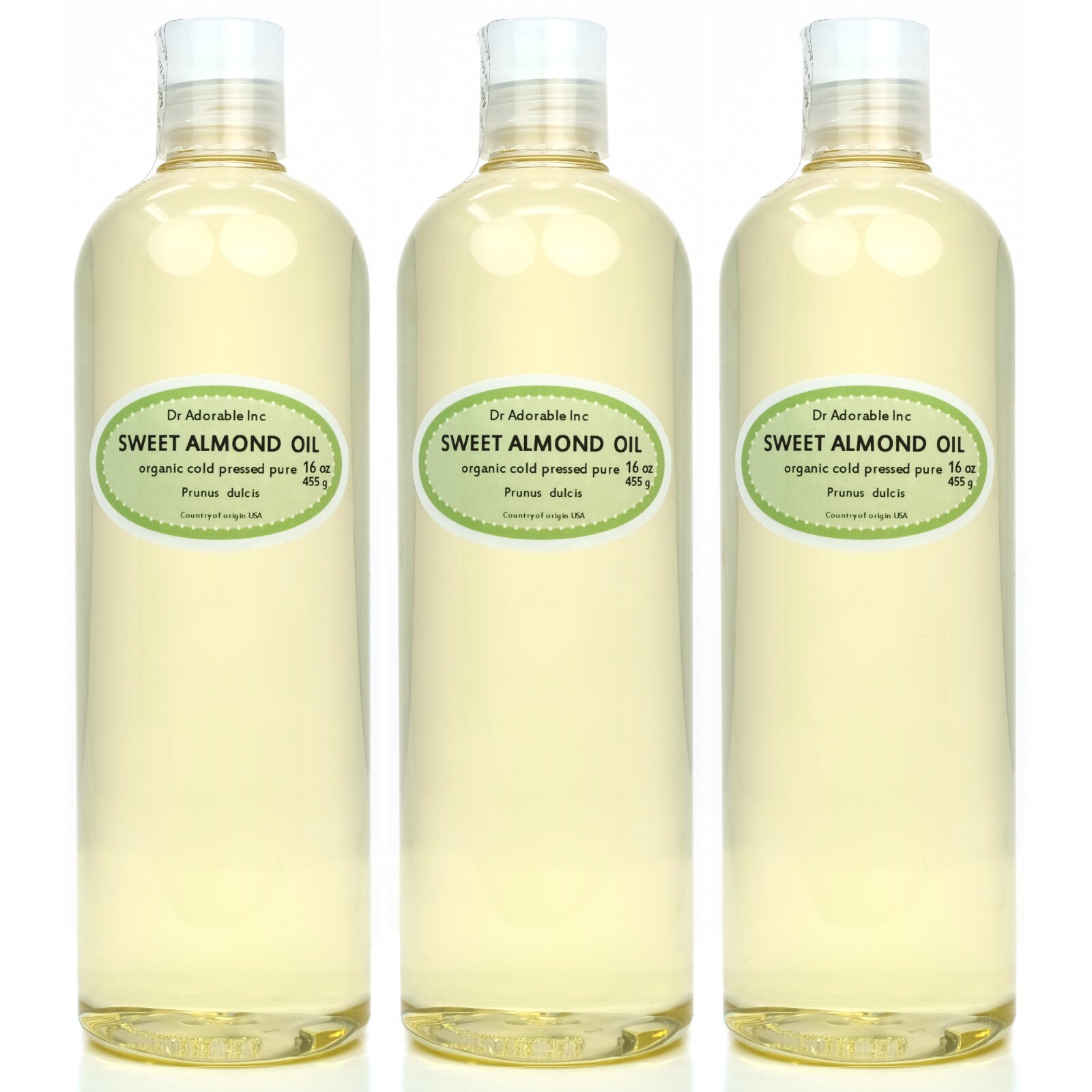 100% PURE SWEET ALMOND CARRIER OIL  2 oz up to gallon FOOD GRADE FOR SOAP MAKING