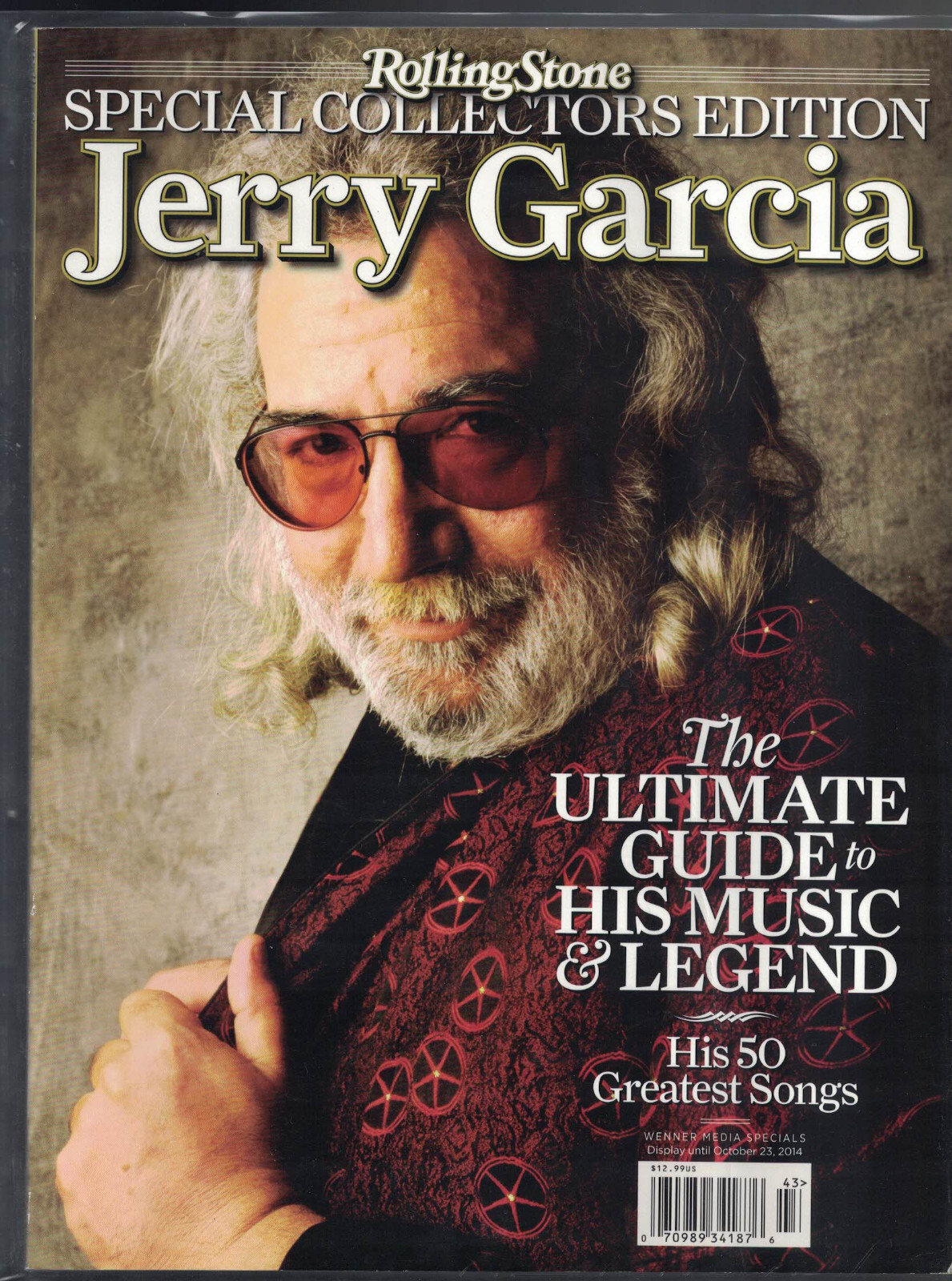 JERRY GARCIA 'Ultimate Guide' (Rolling Stone 2014 96pg Magazine) Grateful Dead