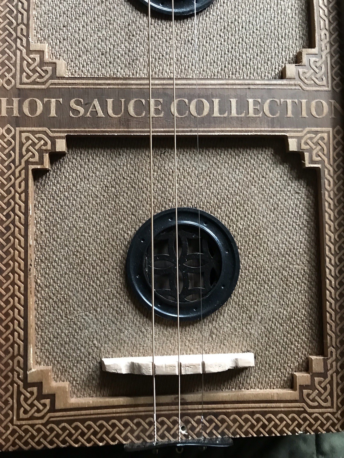 3 String Fretless Box Guitar