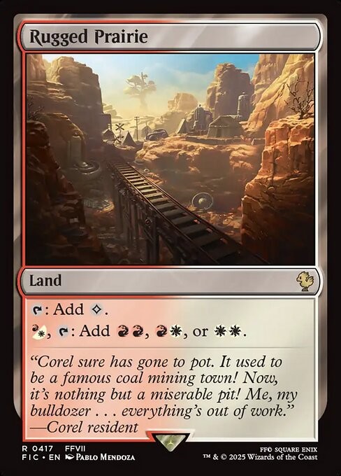 Rugged Prairie 417 R Normal FIC MTG NM
