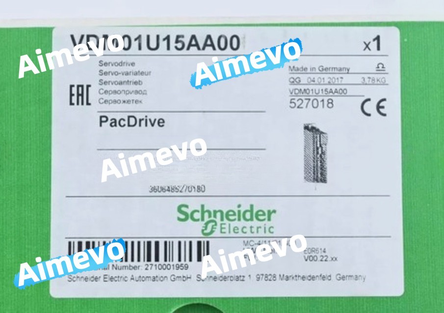 VDM01U15AA00 1PCS Brand New Schneider VDM01U15AA00 Fast delivery