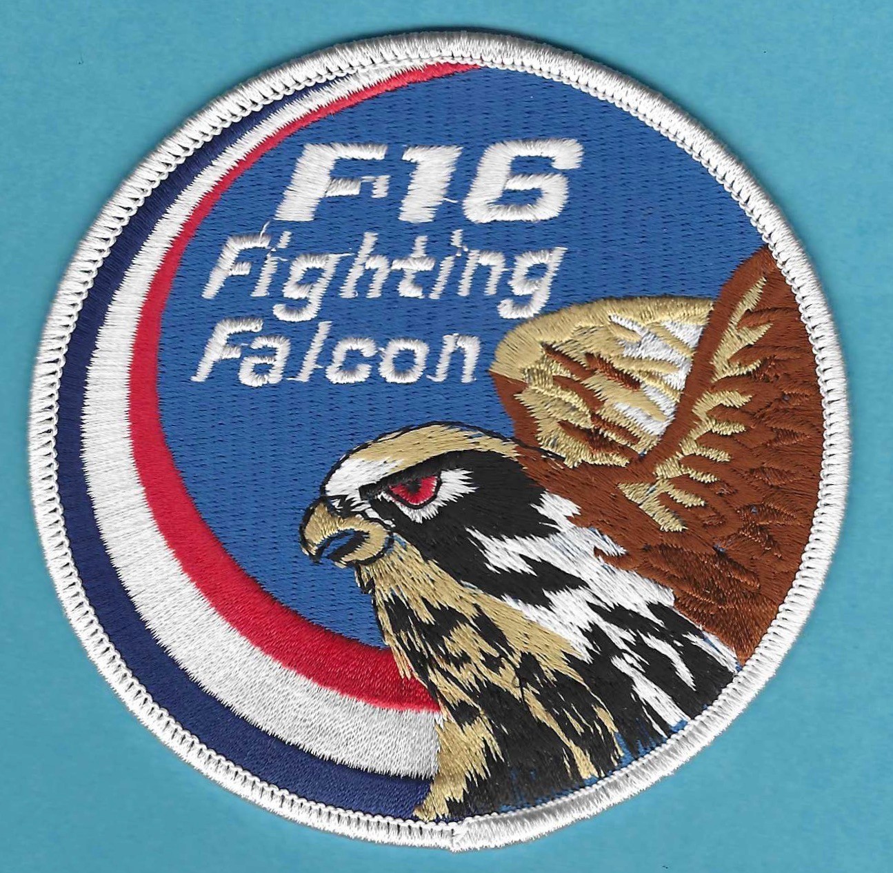 ROYAL NETHERLANDS AIR FORCE F-16 FIGHTING FALCON AIRCRAFT PATCH