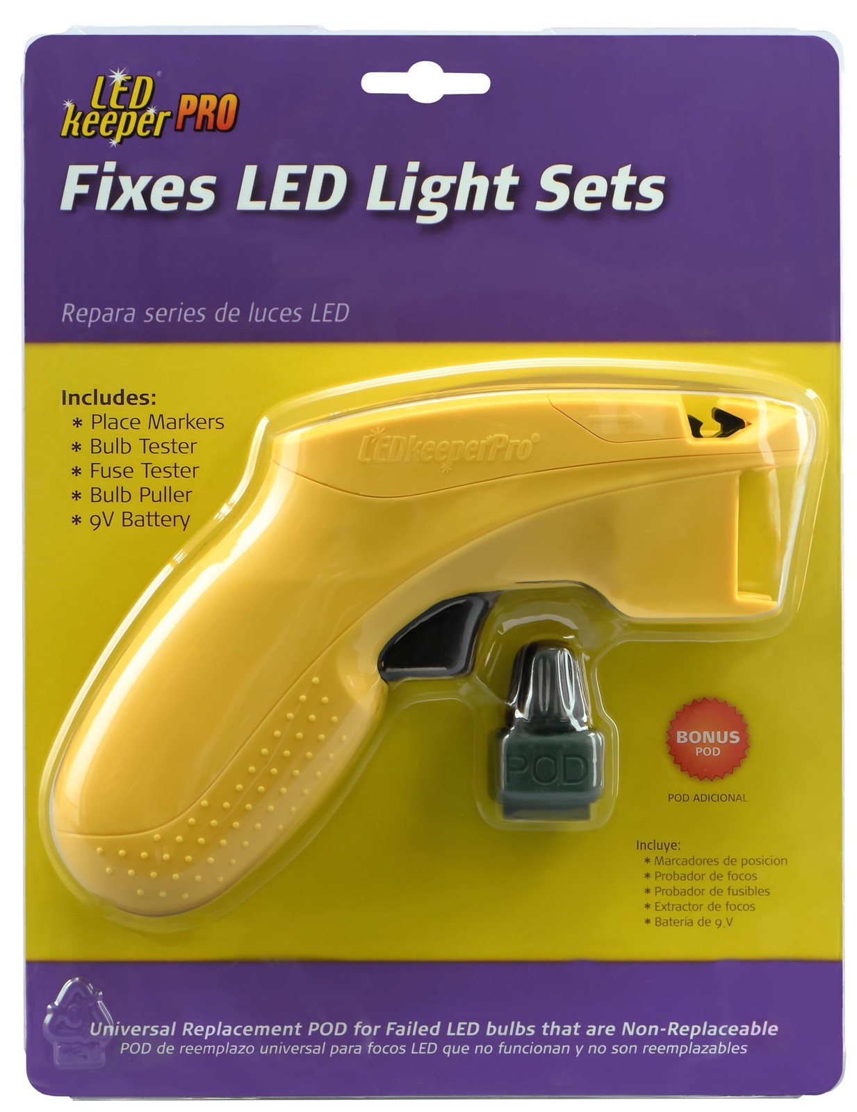 LightKeeper Pro & LED Keeper Combo Pack Purple