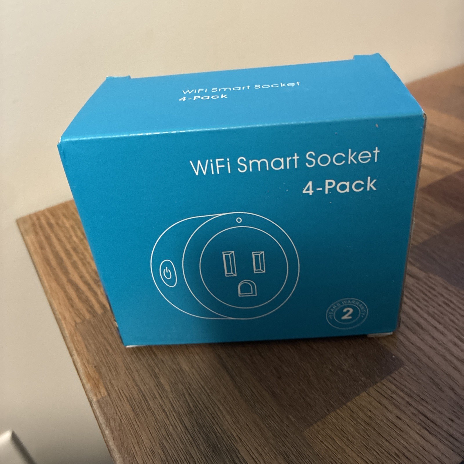 Amysen WiFi Smart Plug 4-Pack Alexa Google Home Compatible 10A YX-WS01 New