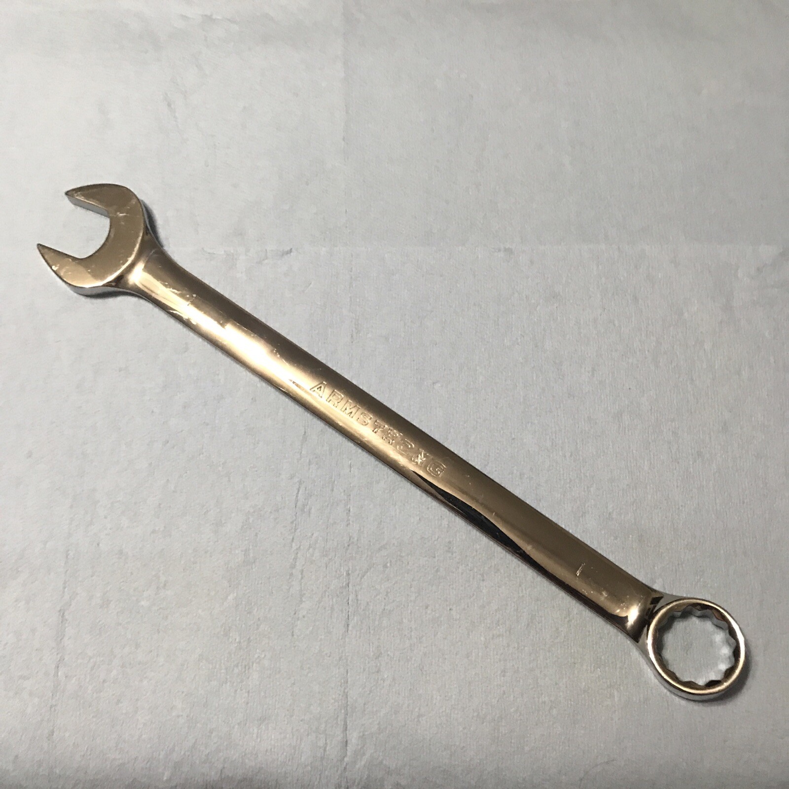 Armstrong 1” Combination Wrench 25-232 14” Long Pattern 12Pt Chrome USA