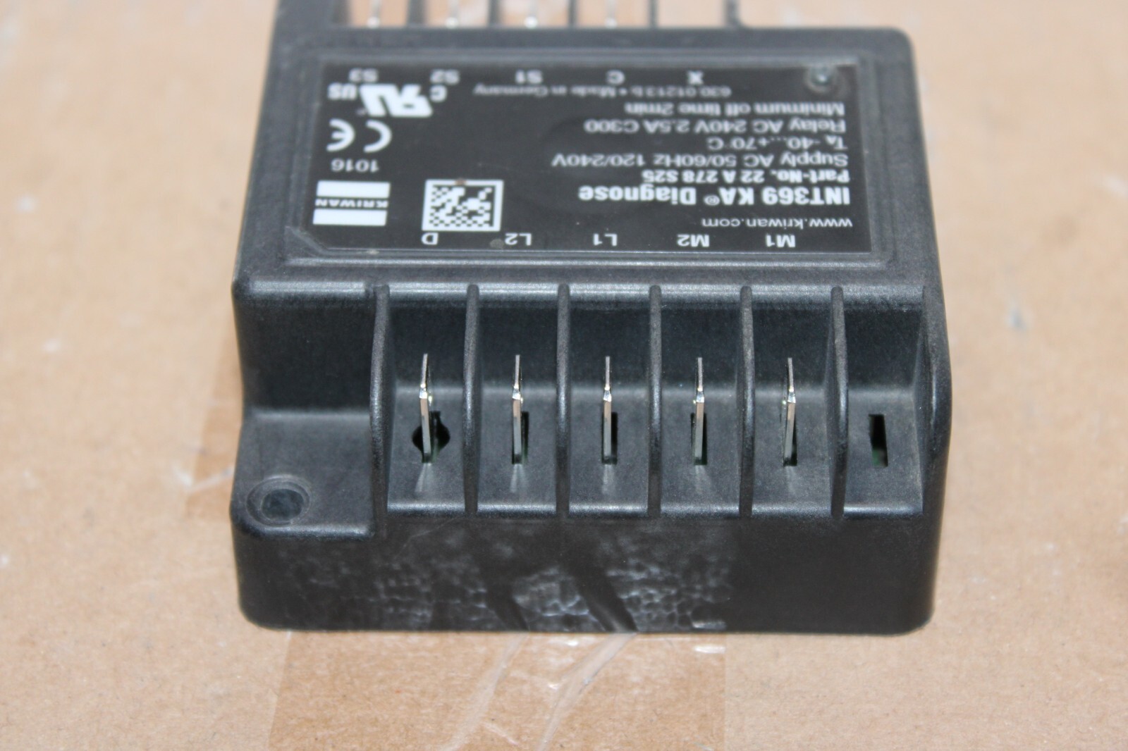 KRIWAN INT369 KA DIAGNOSE 22-A-278-S25 240 VOLT 2.5 AMP **WARRANTY**