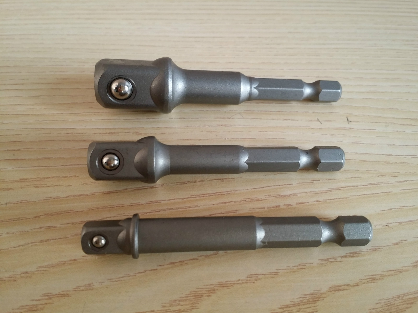 1/4" 3/8" 1/2" Socket Adaptor Set for Impact Drivers Bosch Dewalt Makita Ryobi