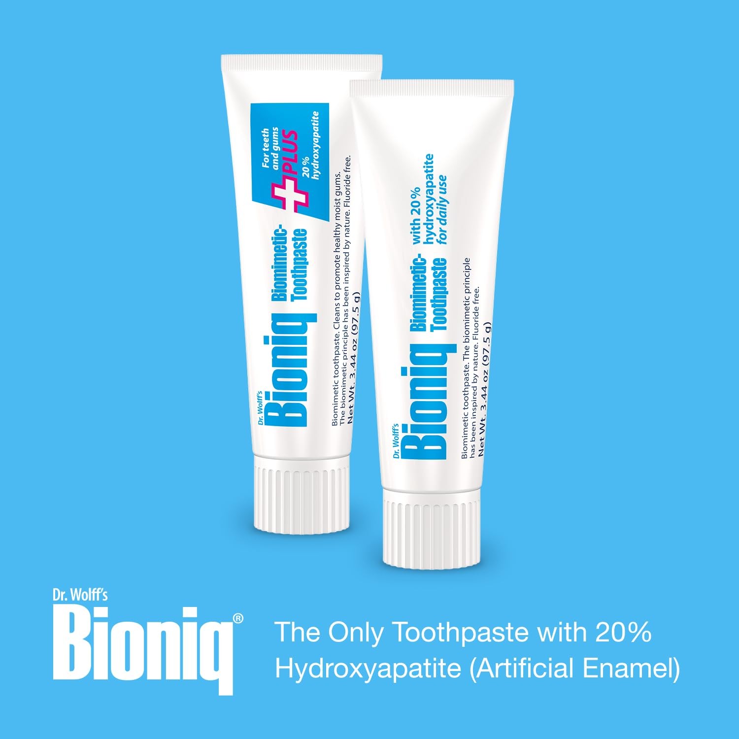 Bioniq Plus Biomimetic Toothpaste 20% Hydroxyapatite 3.44 oz | Clinically T