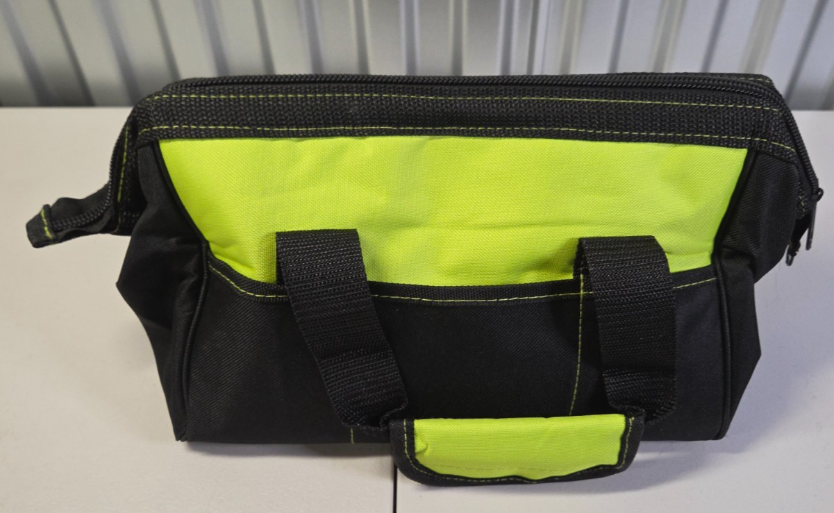 FASTPRO Multiple-Piece Home Tool Kit with 12" Tool Bag - Green Household Set