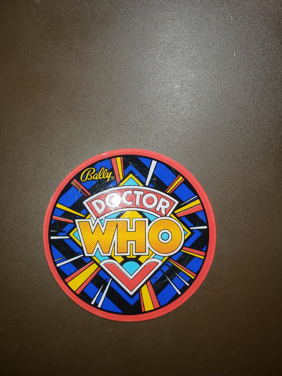 Bally DOCTOR (DR) WHO Pinball Promo Plastic