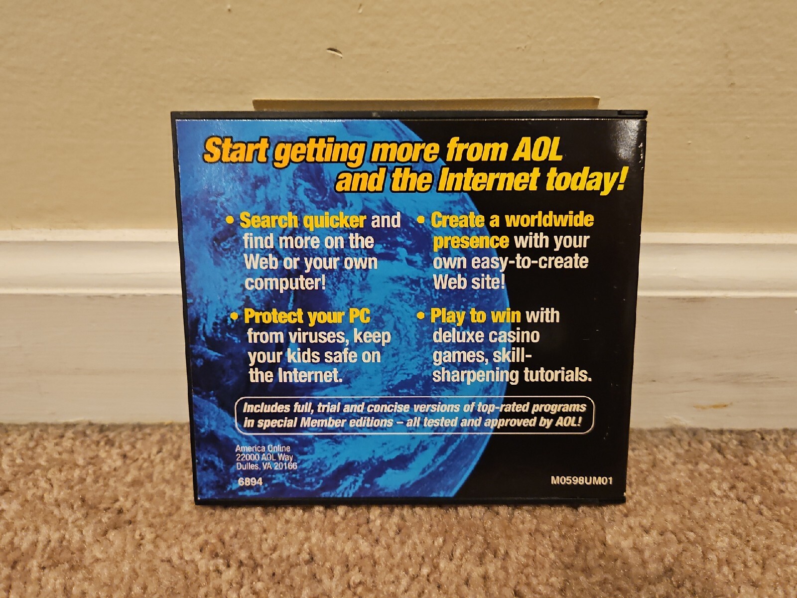 AOL's Internet Accelerator Suite Exclusive (PC, 1997, America Online)