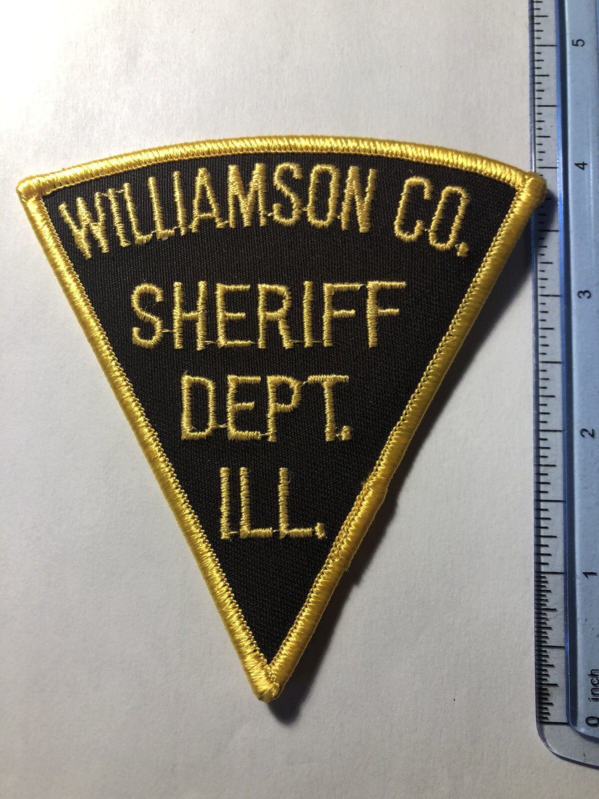 Williamson County Illinois Sheriff Patch ~ Obsolete