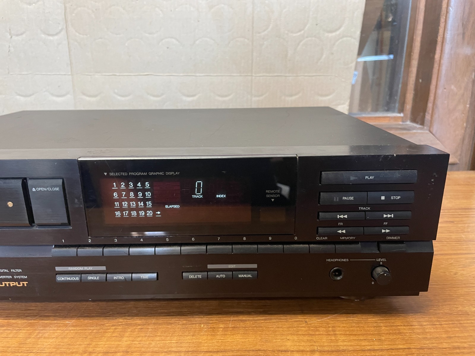 NEC Compact Disc Player CD-630 Black CD Player *